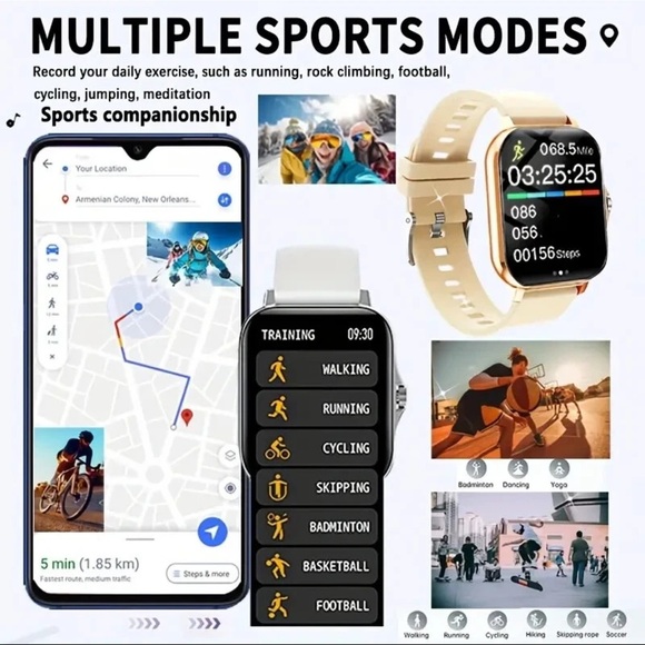 Smart Watch for Women with Answer/Make Calls/Message for IOS-Android - Picture 4 of 13